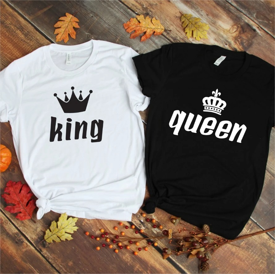 KING & QUEEN SHIRTS funny shirts, gift shirts, Tshirt, Hoodie ...