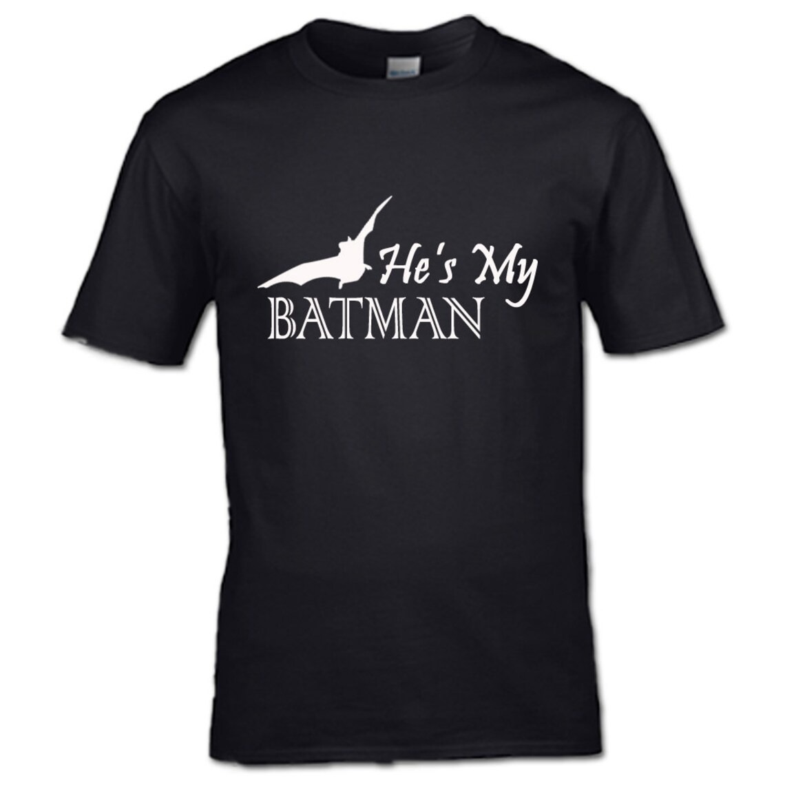 He's my batman and She's my batwoman T-Shirt 2 » Cool Gifts for You - Mfamilygift